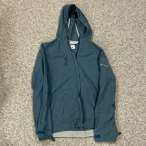 Columbia Light Jacket Blue Size Small